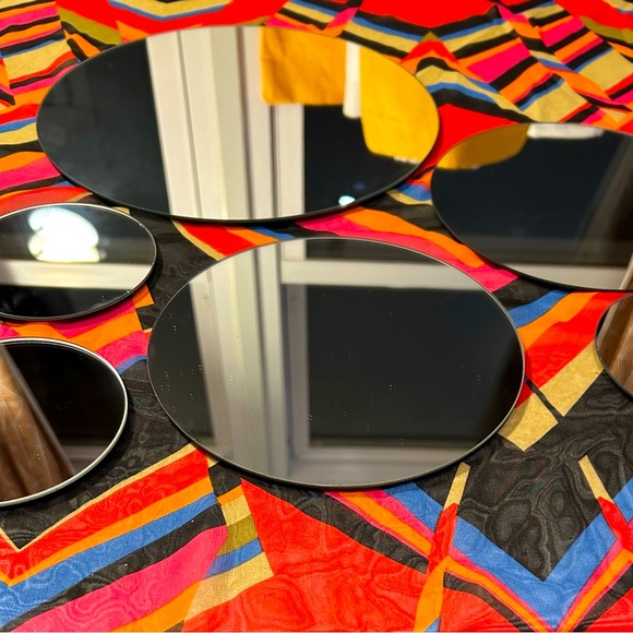 SET OF 6 MIRRORS FOR MACRAME PROJECTS - Picture 5 of 9